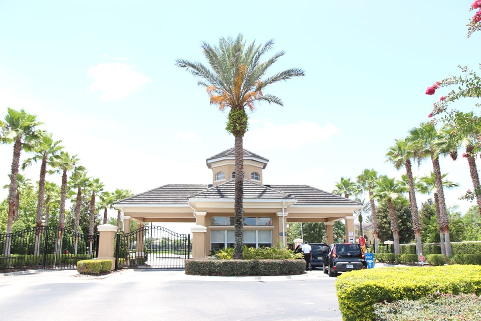 Resort entrance