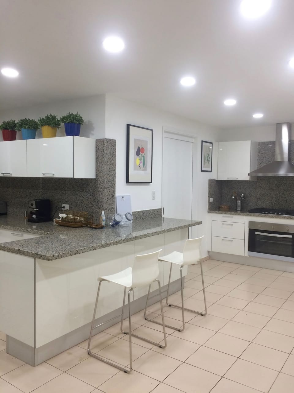 View of the kitchen