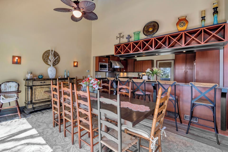 Room for the whole family to dine together
