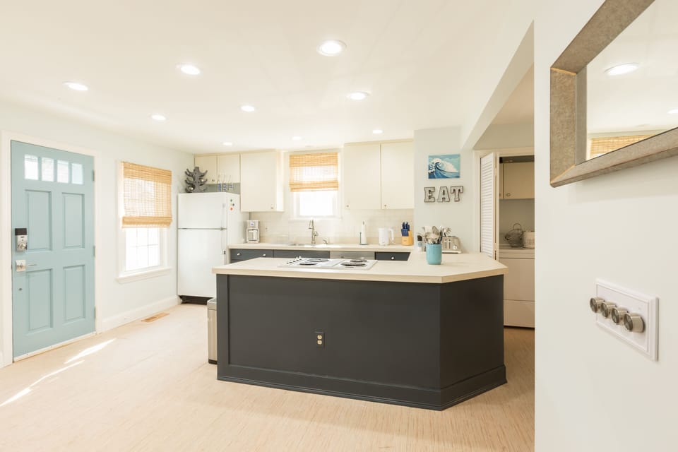 A great space for cooking for the crew. Fully stocked and always adding more 