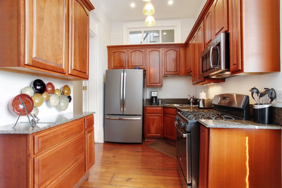 Lots of goodies in the kitchen!