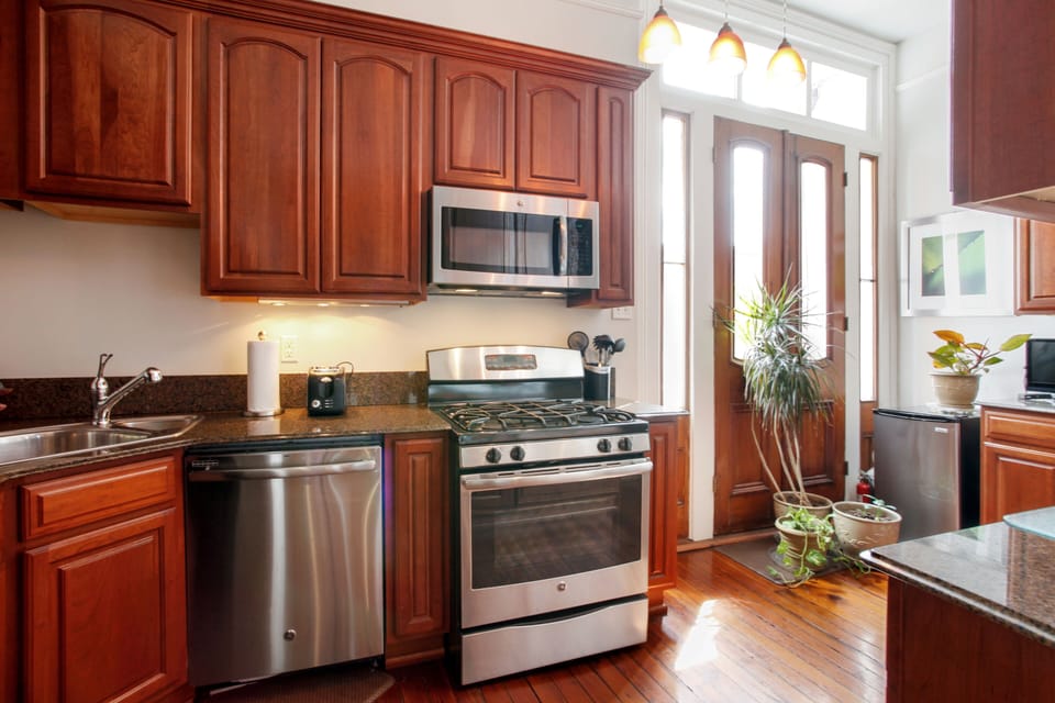 Sunlit Kitchen