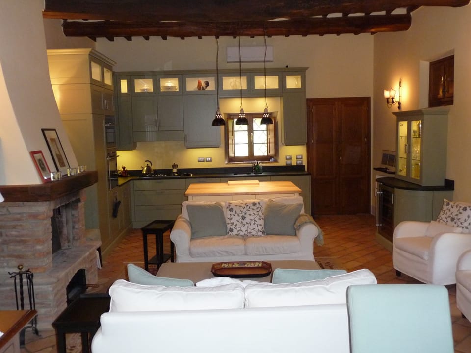 The living room
