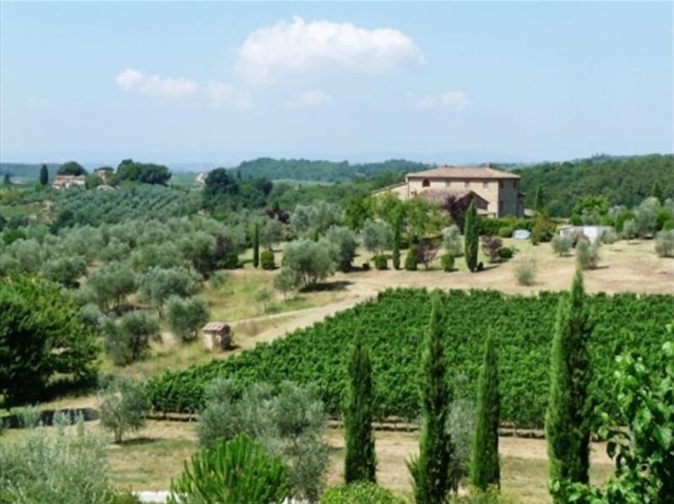 The view to the west from the bedrooms