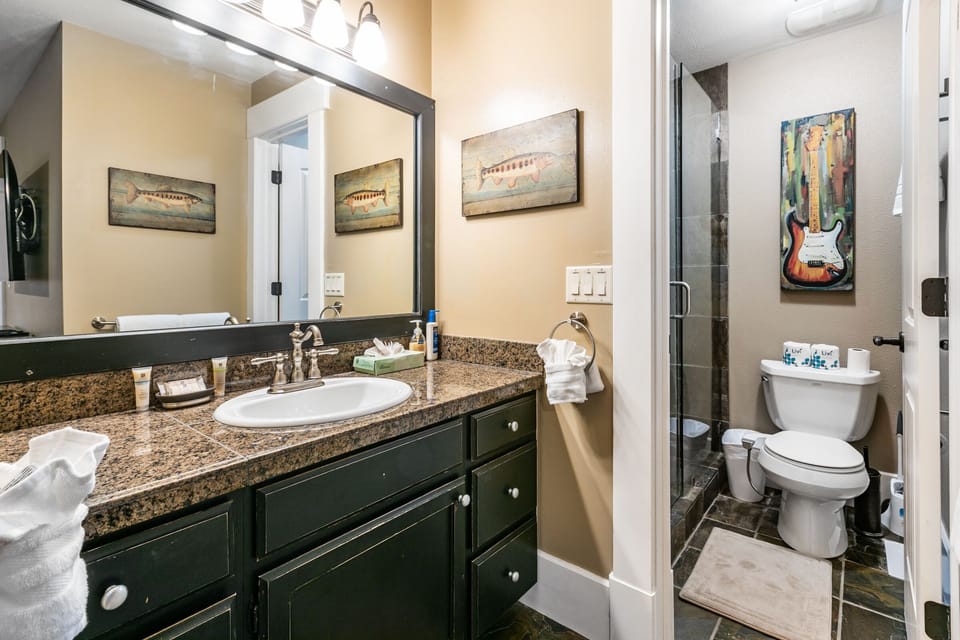 Master bathroom