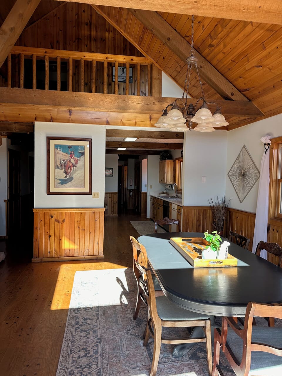 dining room toward kitchen 