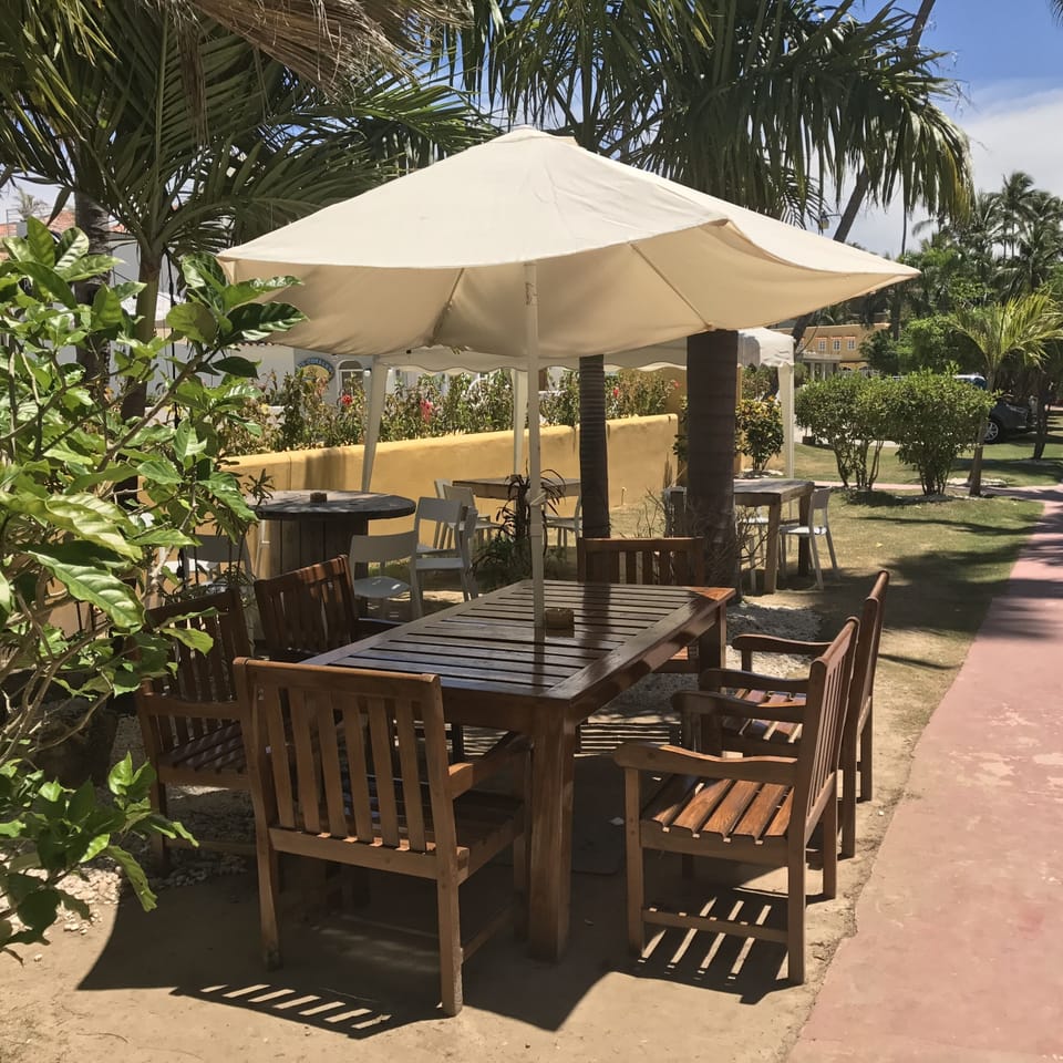  Enjoy  Restaurant located on site in our Piazza. Open for breakfast and lunch