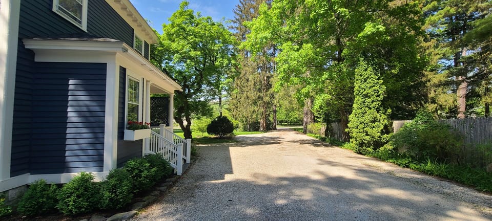 The Side Entrance & Driveway