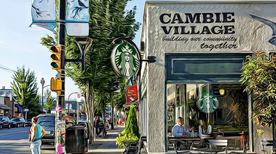 Short walk to Cambie Street and Cambie Village