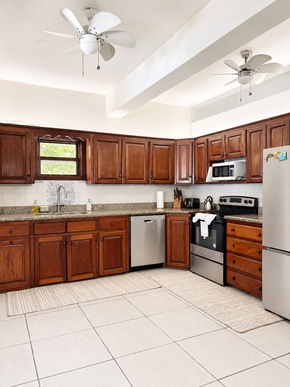 Large, fully equipped kitchen—perfect for cooking and hosting large groups