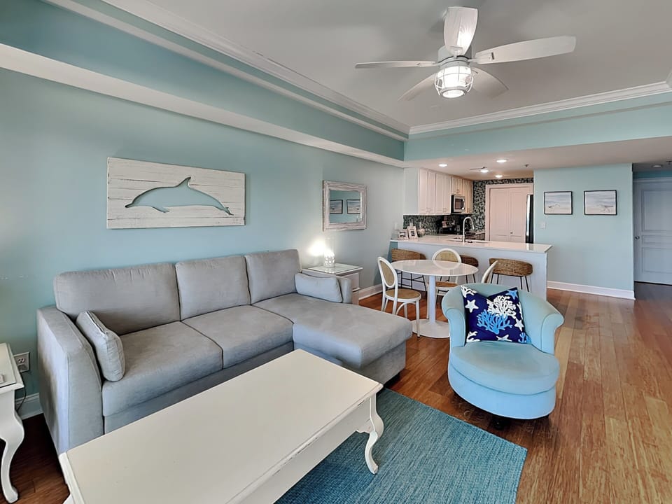 Living Area - Sleeper Sofa