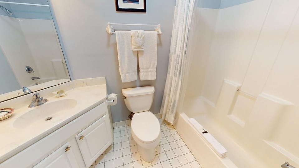 Second Bathroom - Shower/Tub Combo