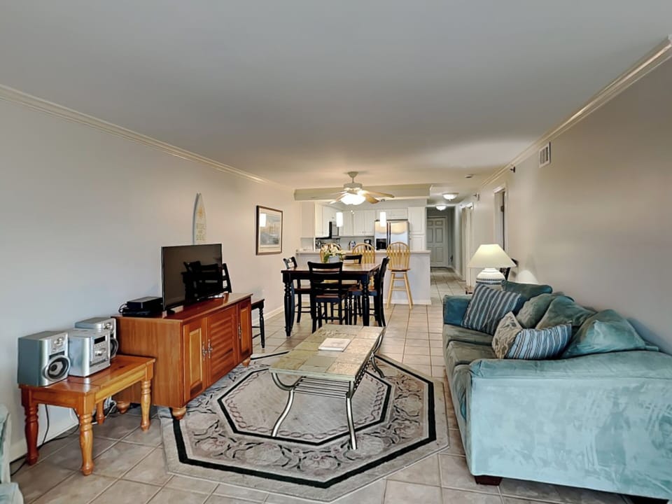 Open Living & Dining