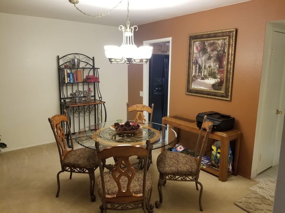 Dining Room and HP Printer