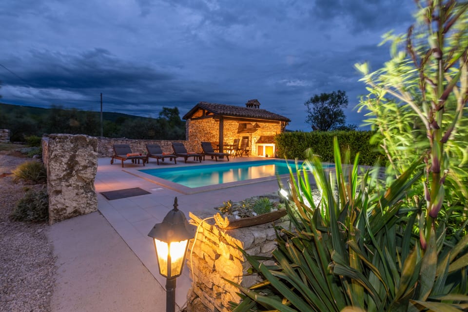 Savor the balmy summer evenings with a night swim