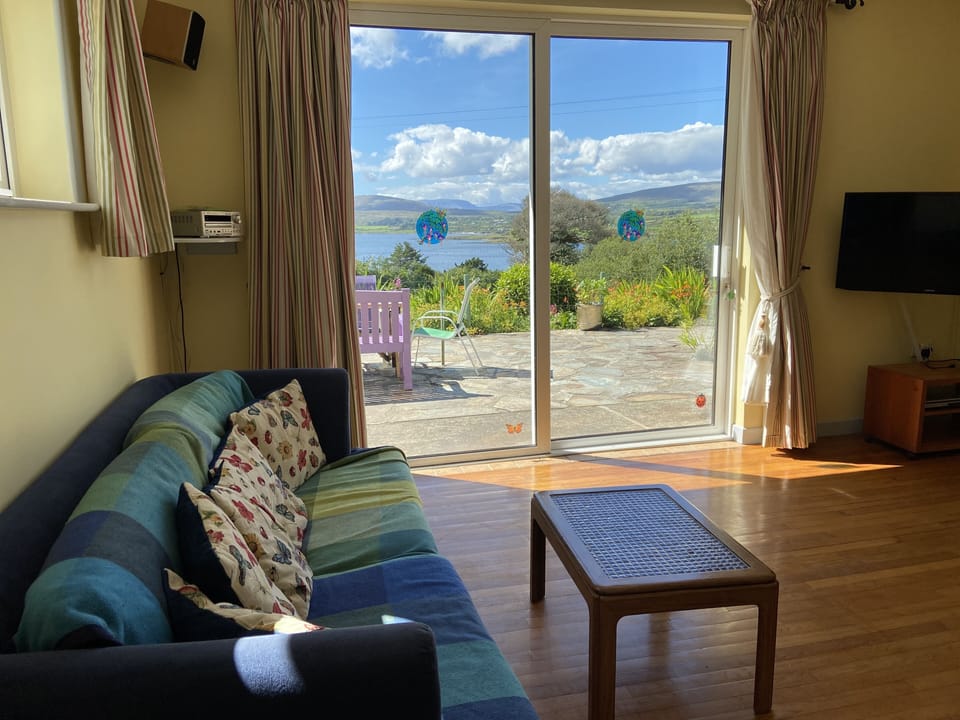 Living Room opens onto Patio and view.