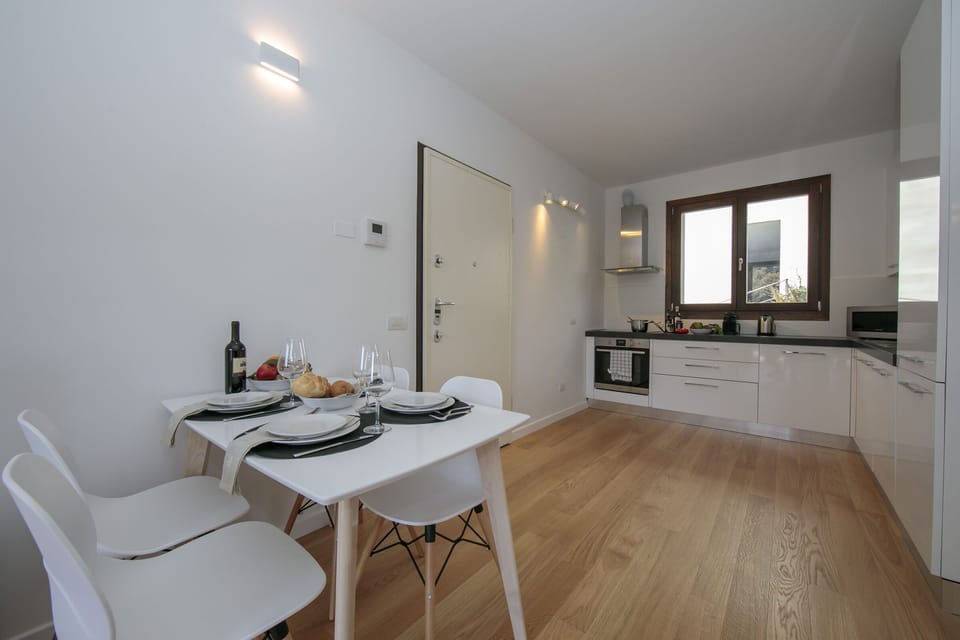 Kitchen and dining area