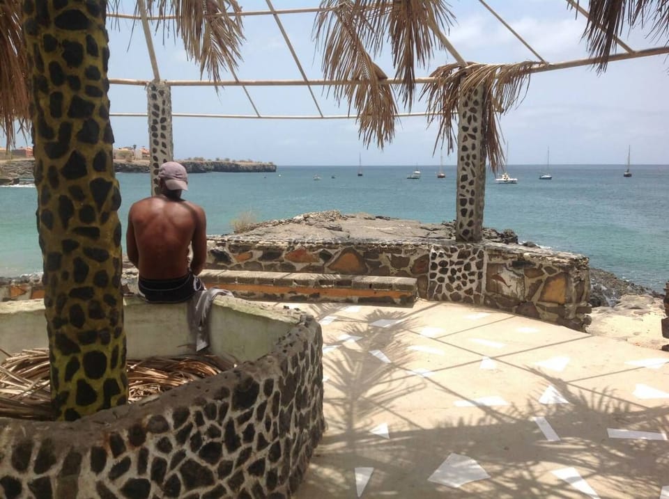 The beach
