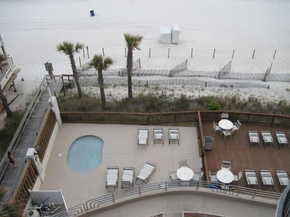 Extra Large decks on each side of the pool