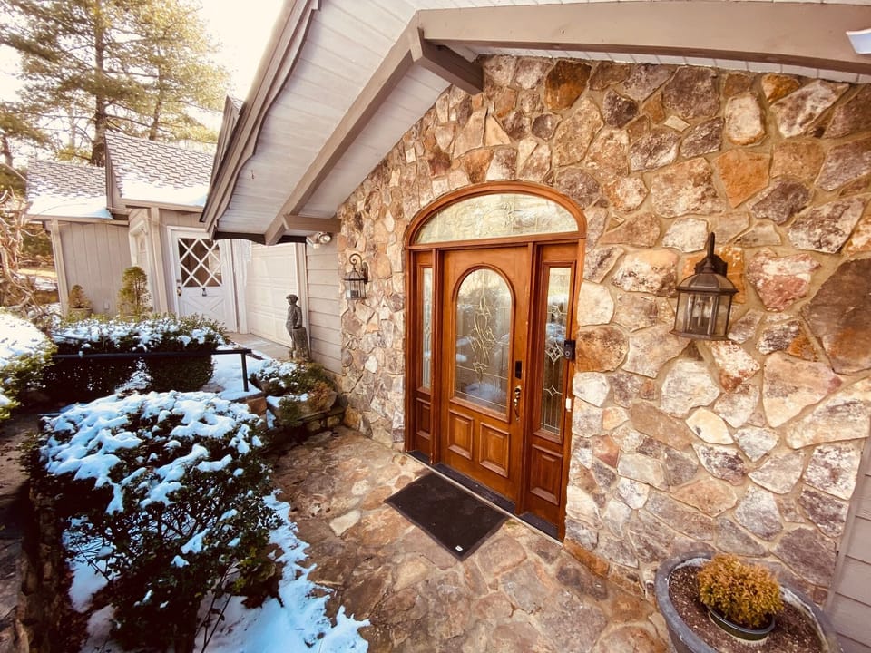 Front Door Winter