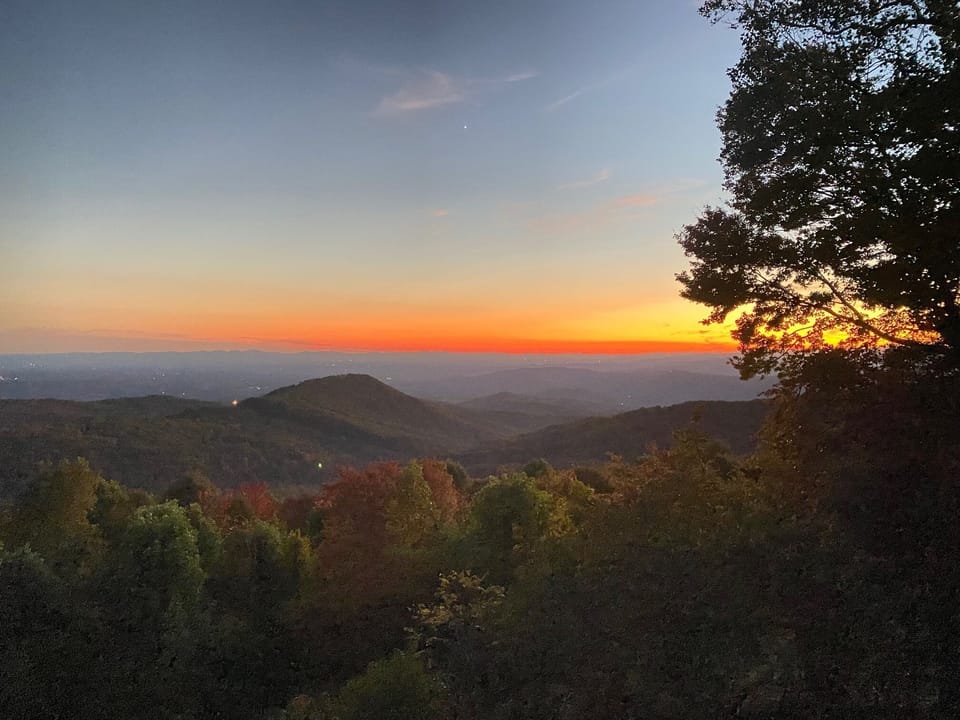 Fall Sunset