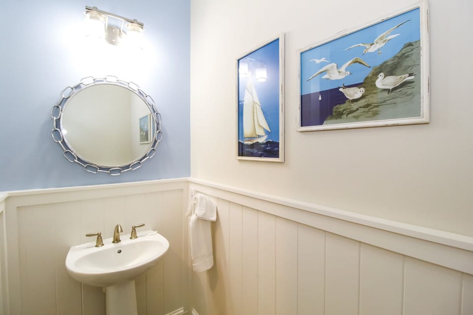 Half Bath, Main Floor