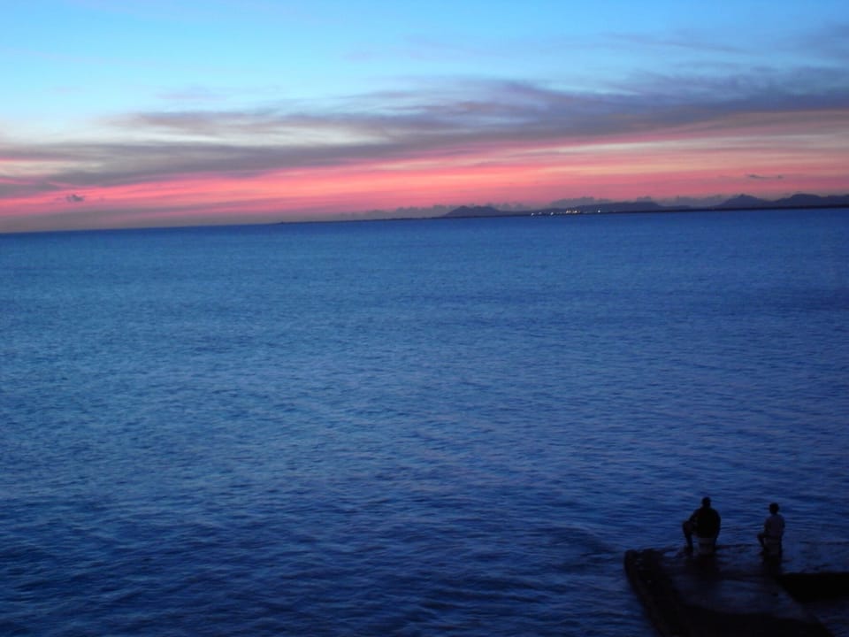 Just after sunset 
