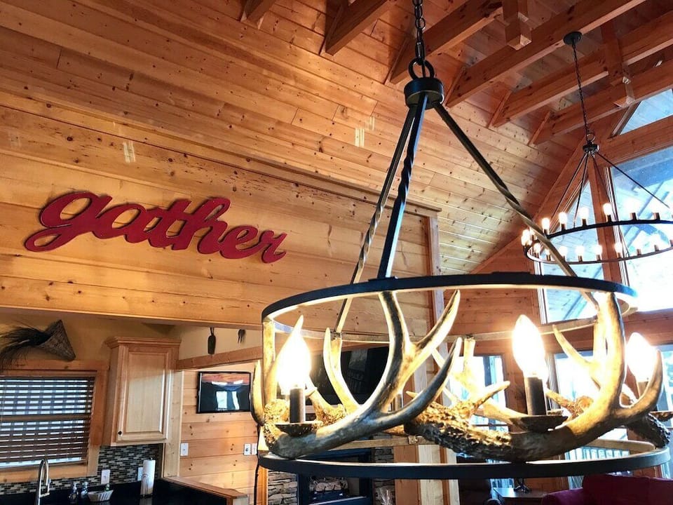 You will love the detailed soaring ceilings on the main level!