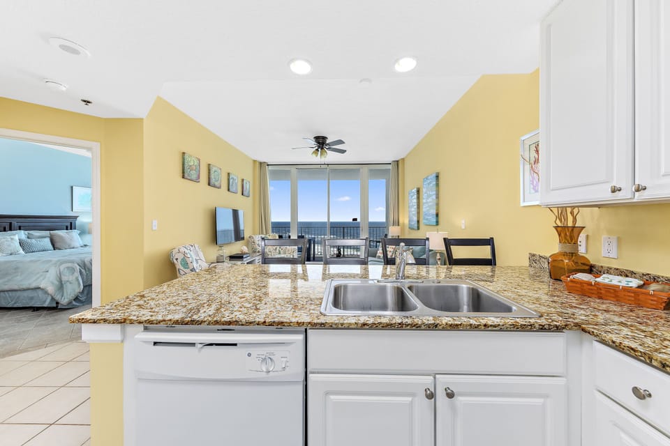 Kitchen area.