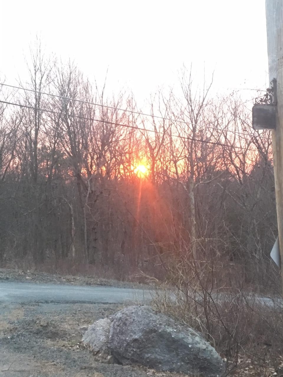 You can watch from property the sunrise and sunset!
