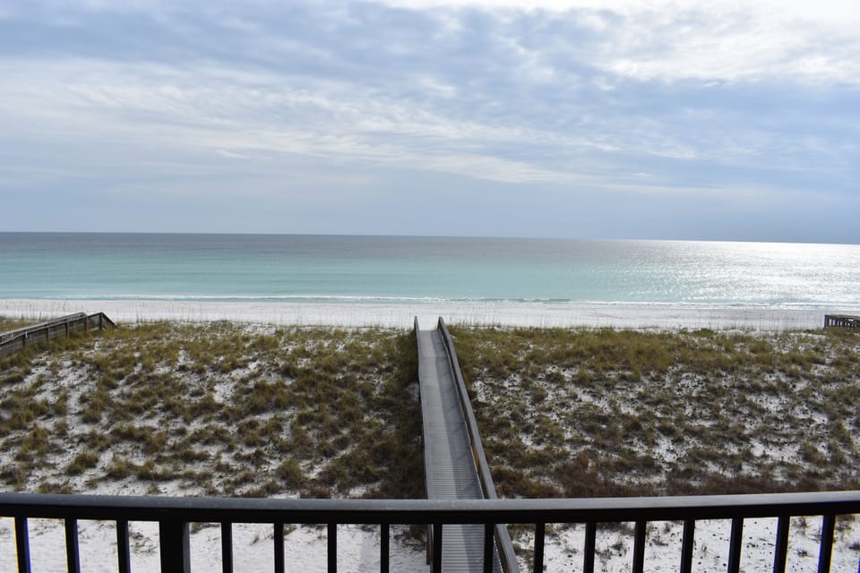 View from the master bedroom balcony