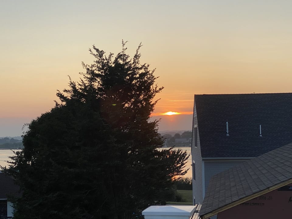 Sunset from Master Bedroom balcony