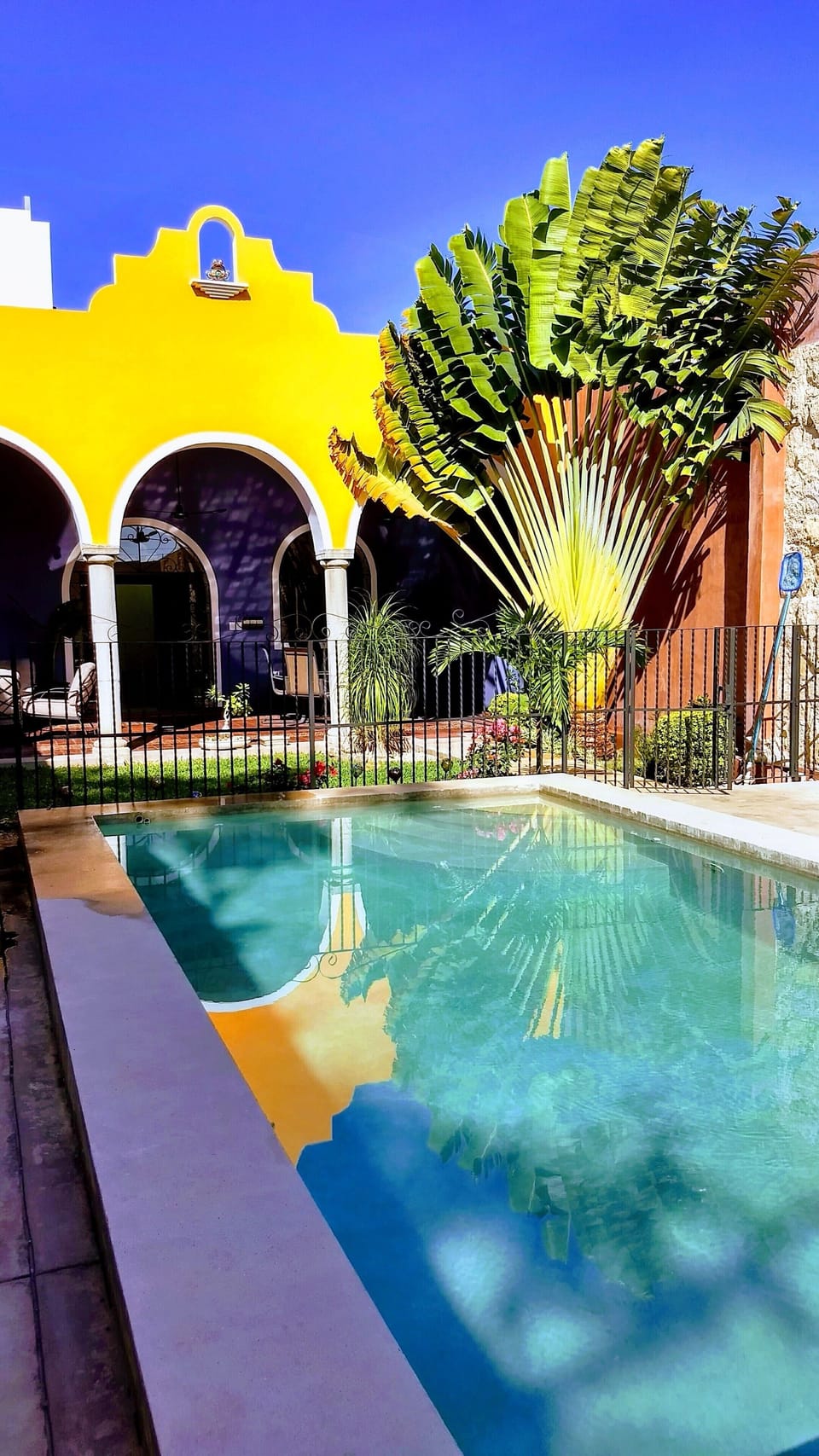 Refresh yourself at anytime in our Private pool. 