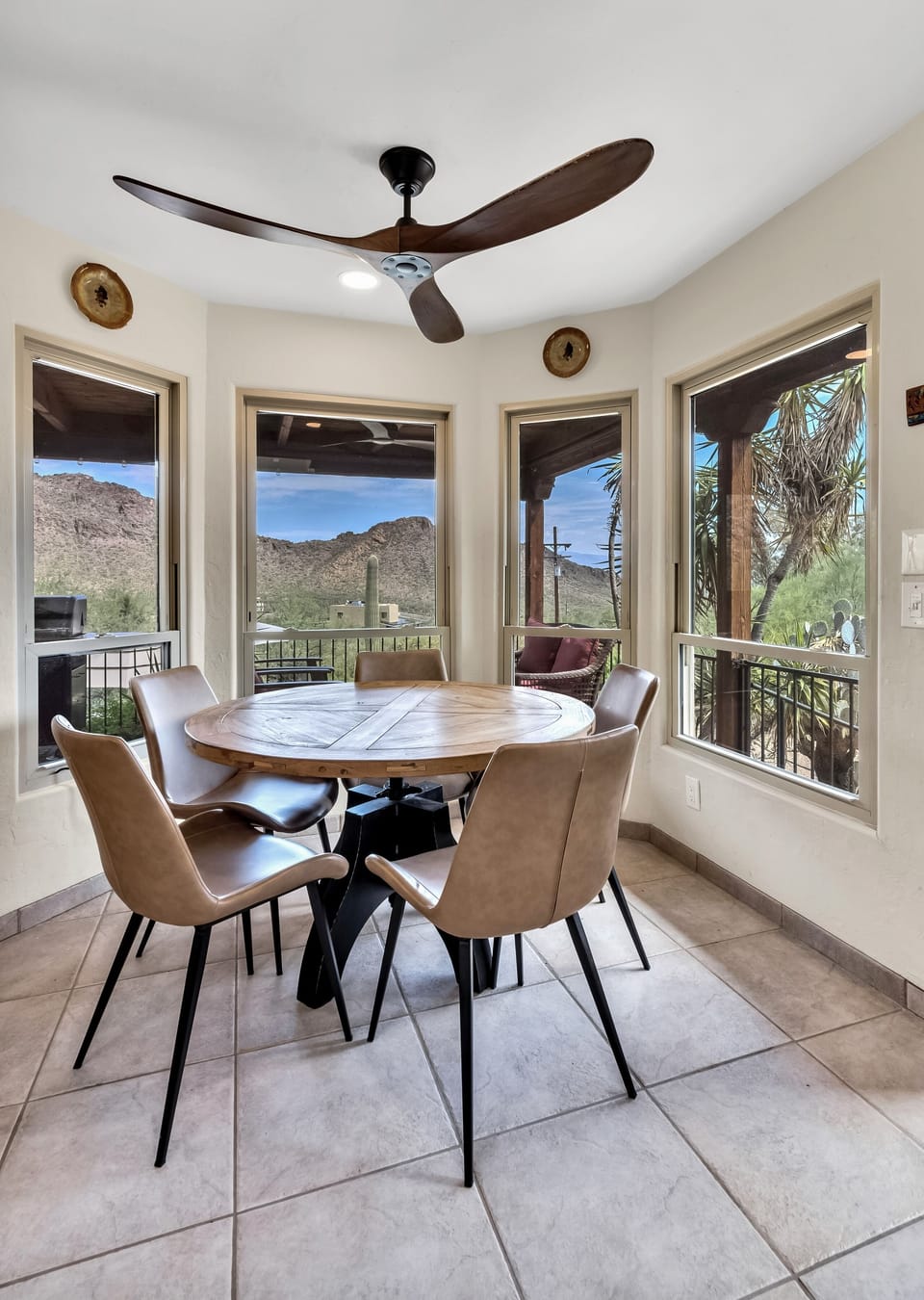 Kitchen bay window with more views 