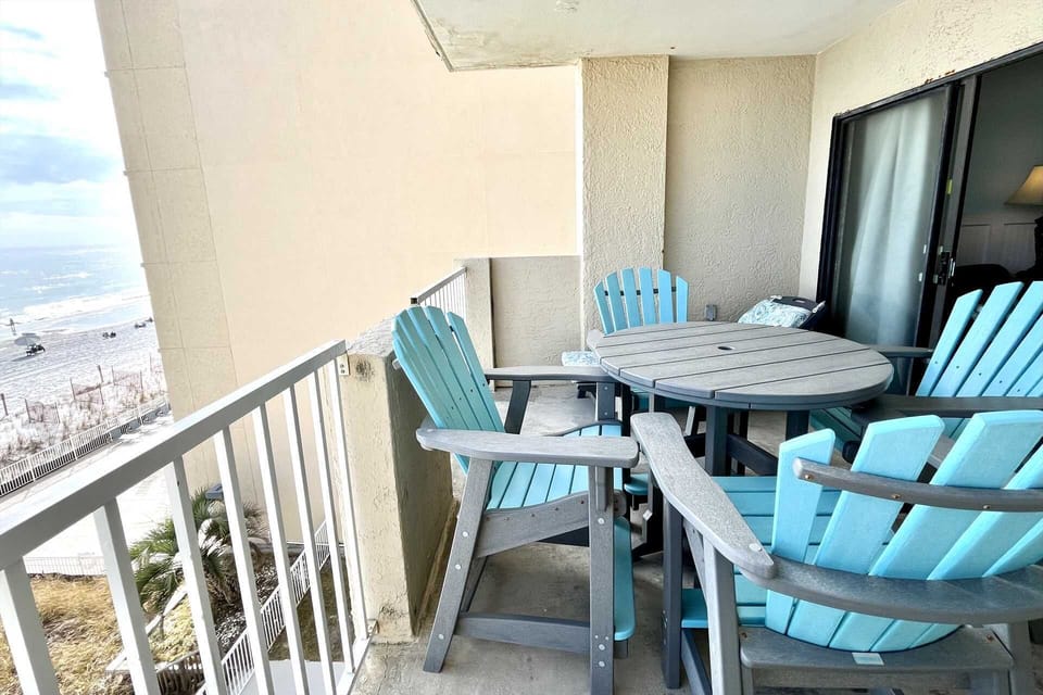 Another view of your private balcony.