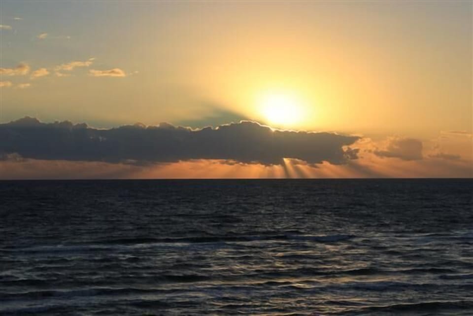 Sunrise from the 6th Floor Balcony