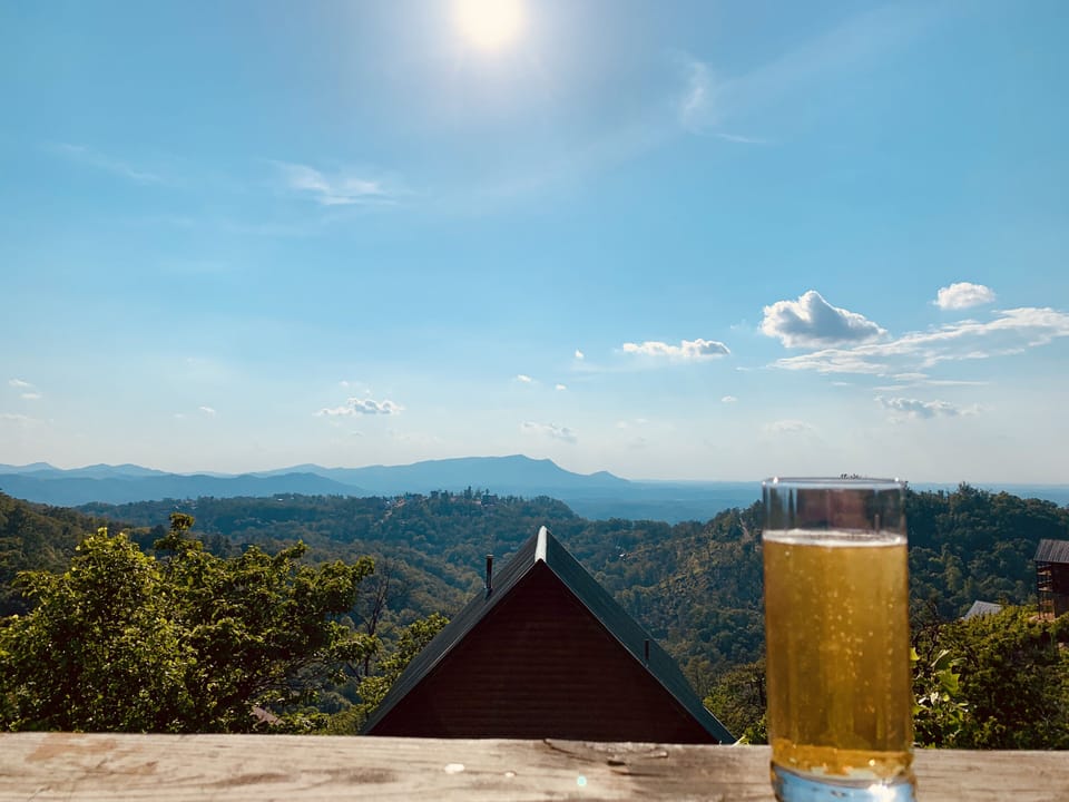 View from deck. 