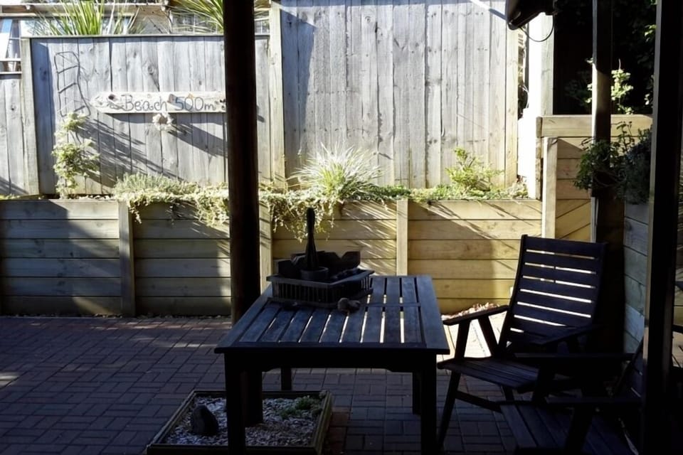 Porch with BBQ