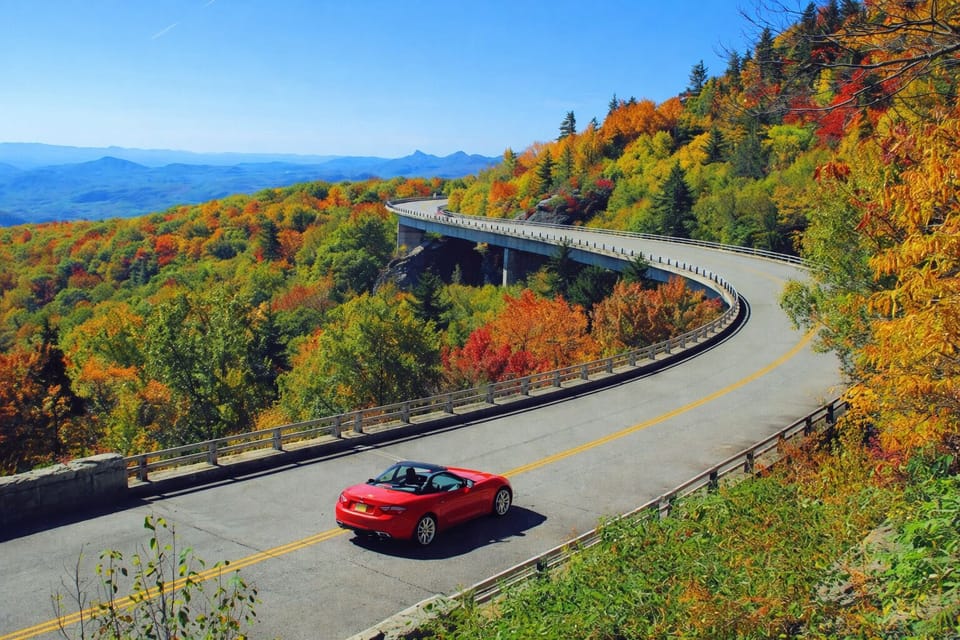 Take a scenic drive along the Blue Ridge Parkway.