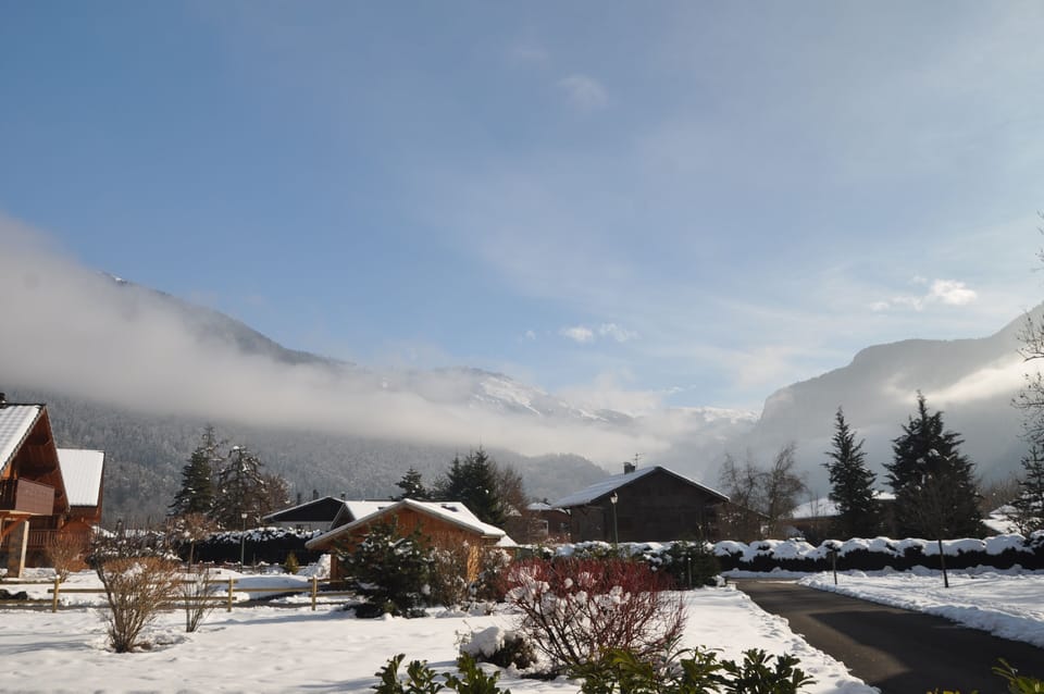 View south from the patio