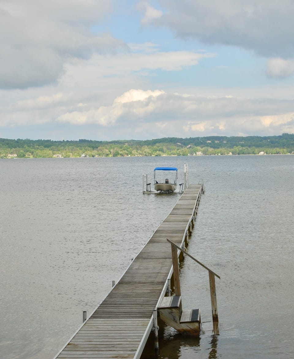 Plenty of dock space for your use.