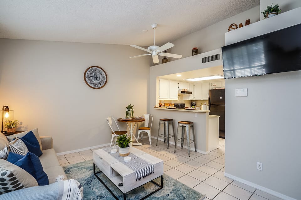 Living Room and Kitchen
