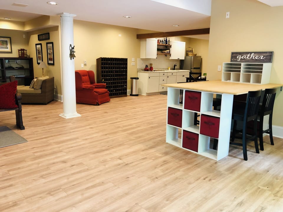 Plenty of space for work or rest.