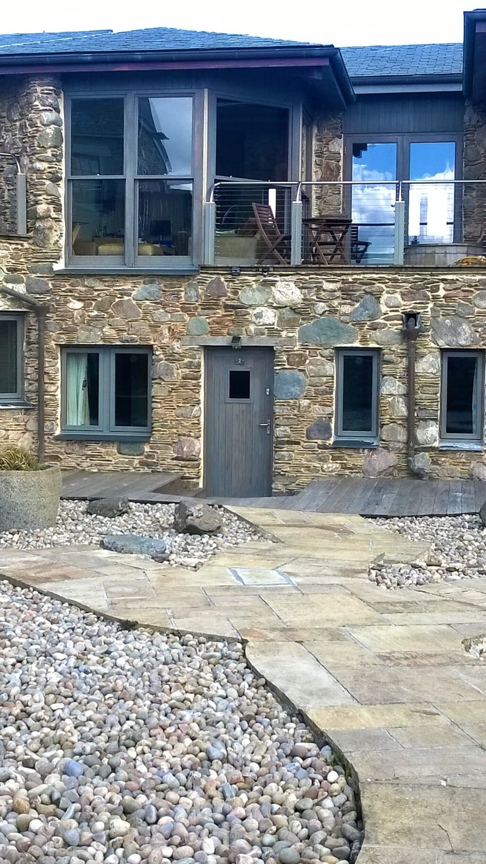 Character property built form local stone with eco credentials