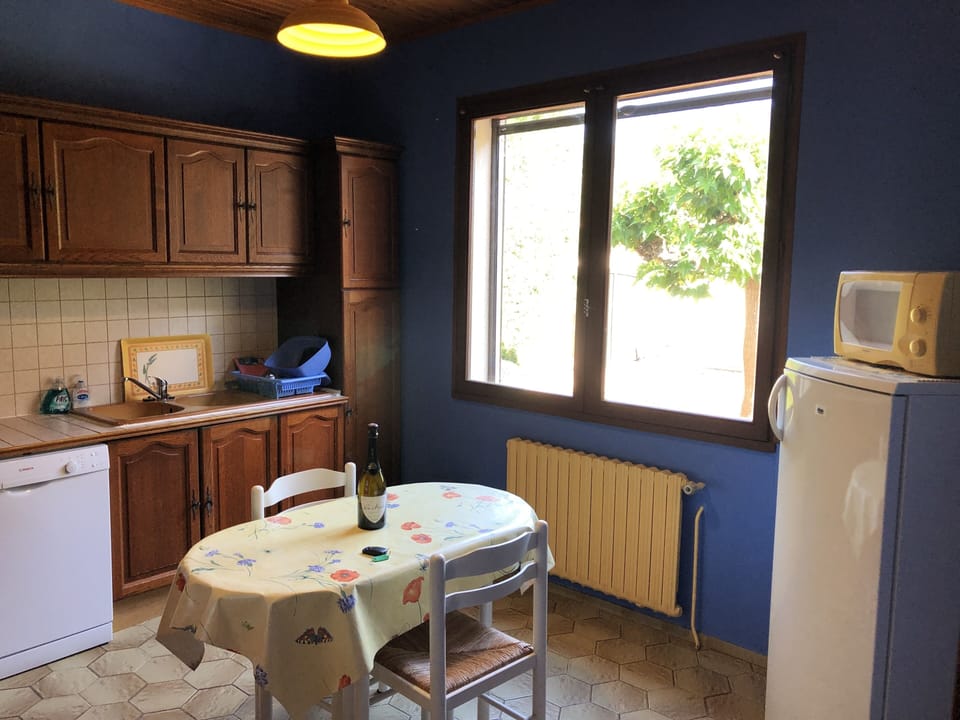 Main Kitchen facing the front garden 
