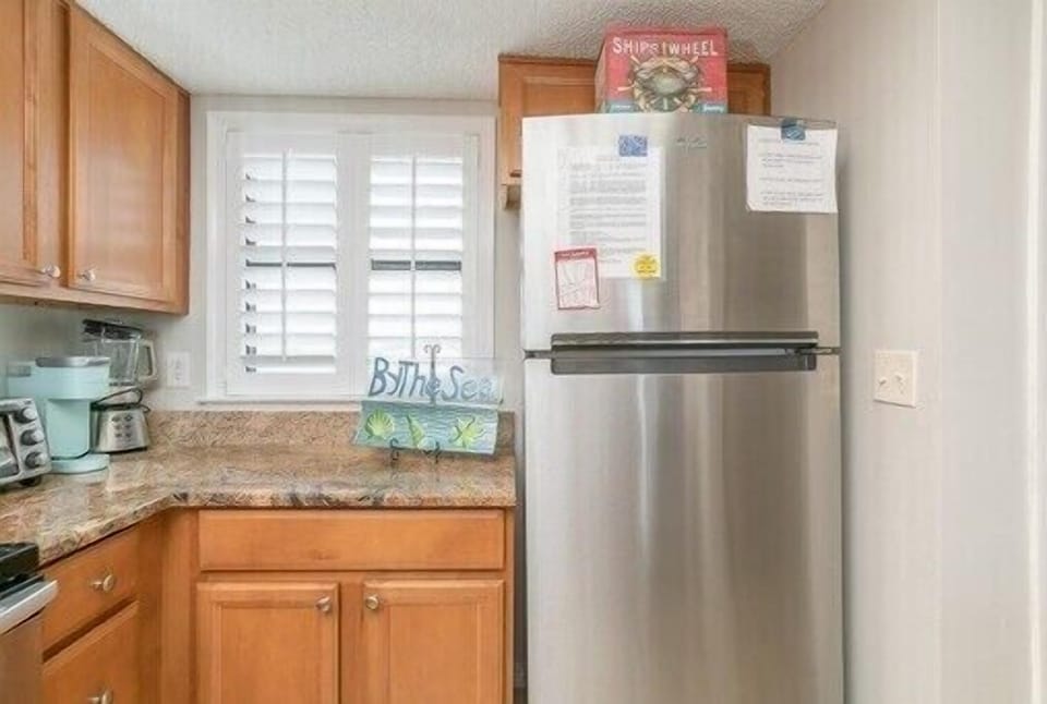 Refrigerator with View Outside 
