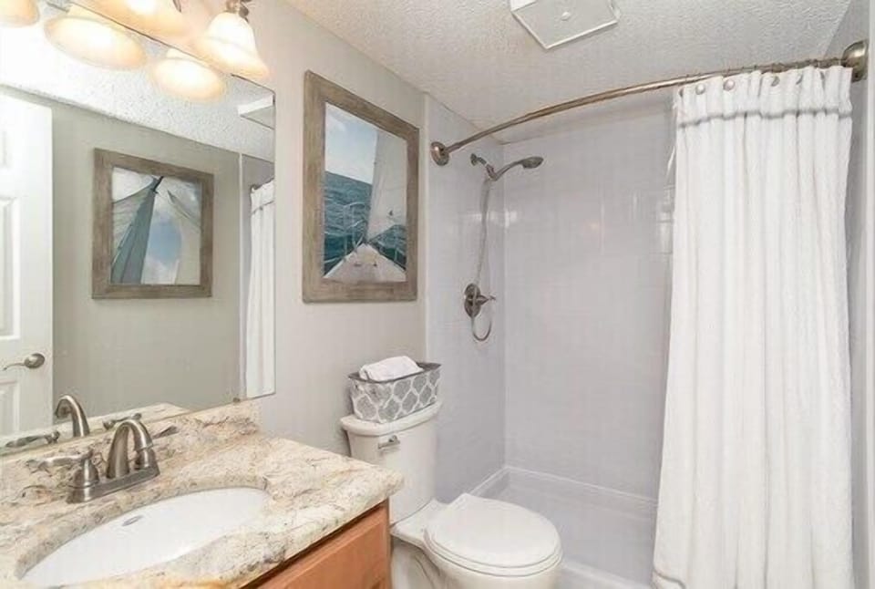 Master Bathroom with large shower 