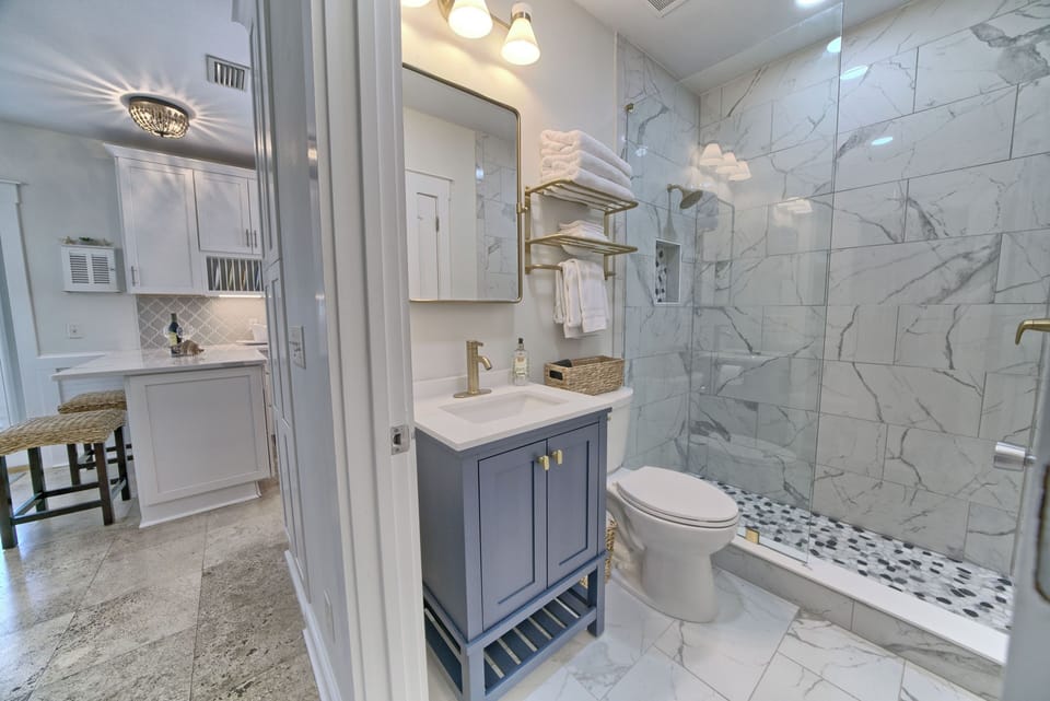 New Bathroom 1/2025, off 1st fl Master