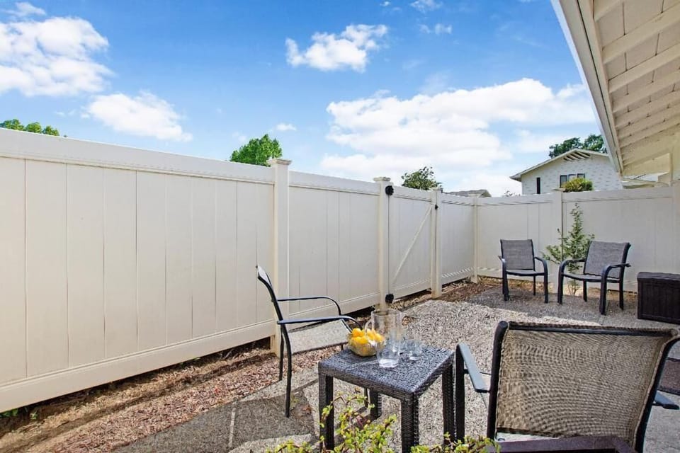 Private patio off of second bedroom suite