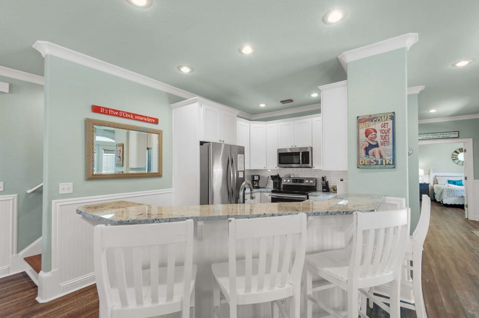 View of the kitchen